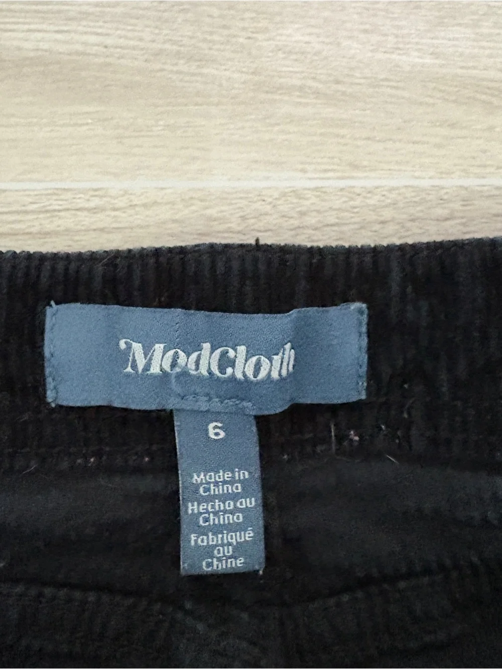 ModCloth All Aboard For Corduroy Navy Mid Rise Flare Pants - Picture 9 of 16